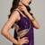 luxury saree with ghunghru handwork and mirror lace