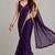 luxury saree with ghunghru handwork and mirror lace