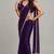 luxury saree with ghunghru handwork and mirror lace