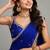 glamorous saree with ghunghru handwork & mirror lace