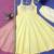 light yellow color lace work faux georgette anarkali gown set