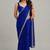 glamorous saree with ghunghru handwork & mirror lace