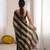 Black color smart nc satin fabric woven pattern designer stylish girlie saree