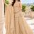 Golden bead sequin embroidered salsa silk sharara set for wedding