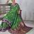 Green color smart heavy beautiful woven designer silk fancy saree