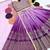 kids purple embroidered lehenga choli with dupatta