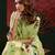 Pista color smart cotton silk  weving meenakari paithani designer traditional rich saree