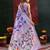 Lavender color smart cotton silk  weving meenakari paithani designer traditional rich saree