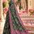 Green color satin tissue wevon jari designer graceful ethnic fancy saree