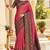 Pink color satin tissue wevon jari designer graceful ethnic fancy saree