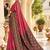 Pink color satin tissue wevon jari designer graceful ethnic fancy saree