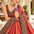 Red color satin tissue wevon jari designer graceful ethnic fancy saree