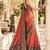 Red color satin tissue wevon jari designer graceful ethnic fancy saree