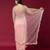 Pink color smart elegant girlie partywear net sequins embroidered saree