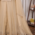 Golden bead sequin embroidered salsa silk sharara set for wedding
