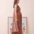 Brown color woven designer silk ethnic trandy saree