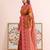 Mahendi color woven designer silk ethnic trandy saree