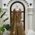 dark olive color thread and sequence work silk blend salwar kameez