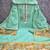 Muga cotton jamdani pichwai weaving unstitched suit with heavy santoon bottom and matching dupatta