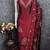 Vichitra silk embroidered unstitched suit with heavy santoon bottom and vichitra silk dupatta