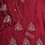 Vichitra silk embroidered unstitched suit with heavy santoon bottom and vichitra silk dupatta