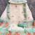 Simmer print unstitched suit with heavy santoon bottom and soft cotton dupatta