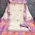 Shimmer Print Unstitched Suit with Heavy Santoon Bottom and Soft Cotton Dupatta
