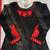 black color thread and sequnce work silk blend salwar kameez set