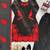 black color thread and sequnce work silk blend salwar kameez set
