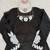 black color thread and sequnce work silk blend salwar kameez set