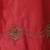 Coral silk blend chanderi hand embroidered suit set with salwar