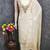 Chanderi butti embroidered unstitched suit with heavy santoon bottom and chanderi jacquard dupatta