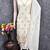 Vichitra silk embroidered unstitched suit with heavy santoon bottom and vichitra silk dupatta