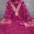 Chanderi butti embroidered unstitched suit with heavy santoon bottom and chanderi jacquard dupatta