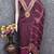 Chanderi butti embroidered unstitched suit with heavy santoon bottom and chanderi jacquard dupatta