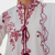 White embroidered kurti pant set with dupatta for women