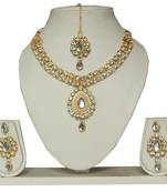 Butterfly Necklace Set With Earrings