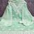 Green chanderi embroidered unstitched suit