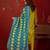 Neon cotton blend embroidered kurta set with Dupatta.