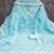 Sky blue chanderi embroidered unstitched suit