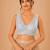 women's embroidery padded back-open sleeveless saree blouse