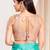 women's dupion silk blend  padded back open sleeveless saree blouse