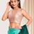 women's dupion silk blend  padded back open sleeveless saree blouse