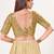 women's imported padded back-open elbow-sleeves saree blouse