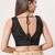 women's tissue padded back open sleeveless saree blouse