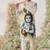 Festive special cotton digital printed heavy crochet sequins men's kurta bottom set