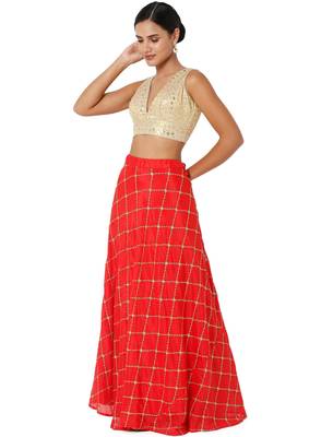 women's tissue padded back open sleeveless saree blouse 4
