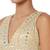 women's tissue padded back open sleeveless saree blouse