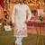 Multicolor men's carnival special cotton digital print crochet sequins kurta with bottom set