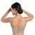 women's georgette padded back open sleeveless saree blouse